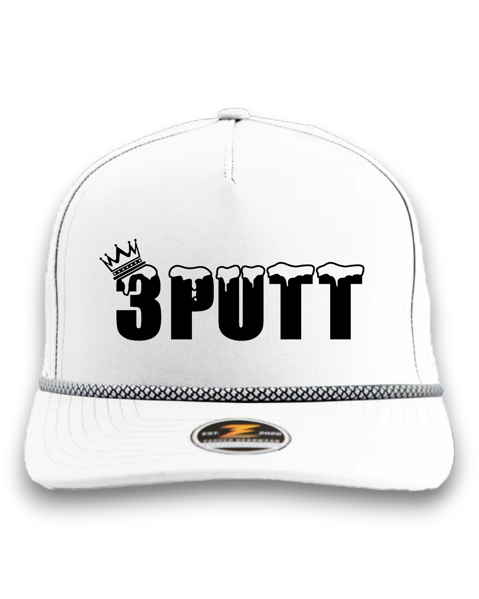 Three clearance putt hat